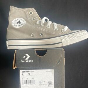 Converse All Star High-Tops in Light Gray